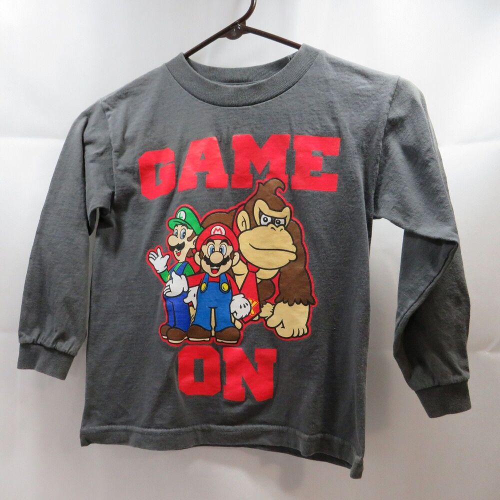 Super Mario Game On T-shirt 2012